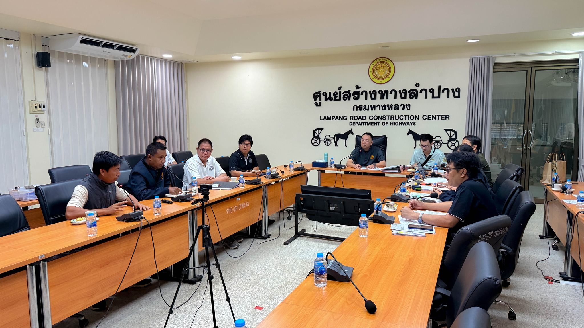 การประชุมติดตามความก้าวหน้าของโครงการก่อสร้างในสังกัด ครั้งที่ 5/2569